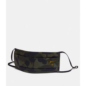 🦖COACH Rexy Green.Drip Camo Face Mask UniSex